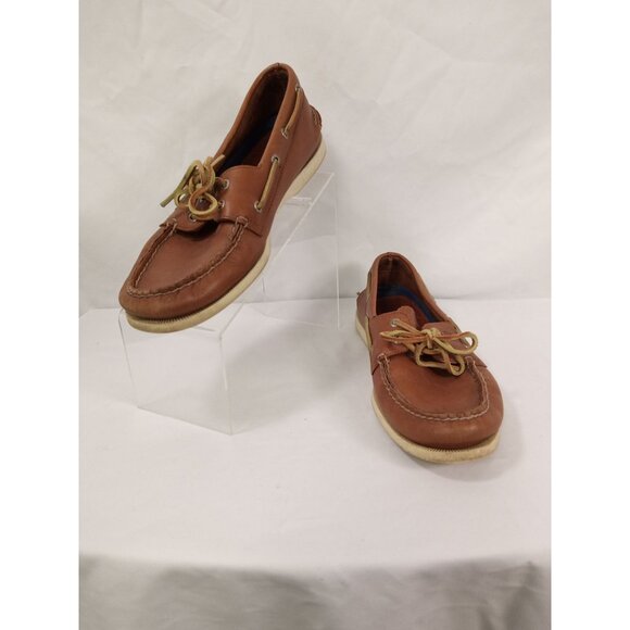 Sperry Men's Top-Sider Brown Boat Shoes Size 10M - Picture 1 of 10
